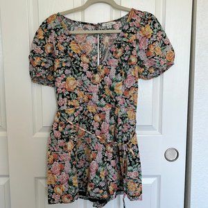American Eagle Floral Romper